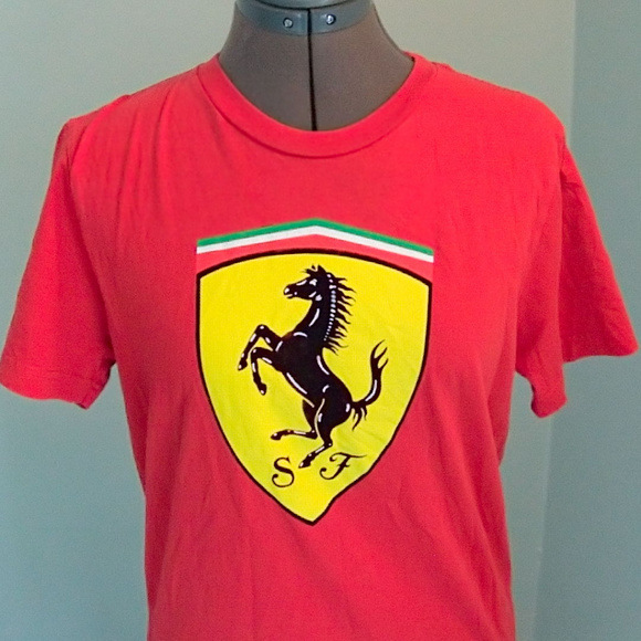red ferrari shirt